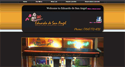 Desktop Screenshot of eduardodesanangel.com