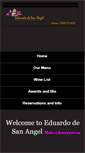 Mobile Screenshot of eduardodesanangel.com